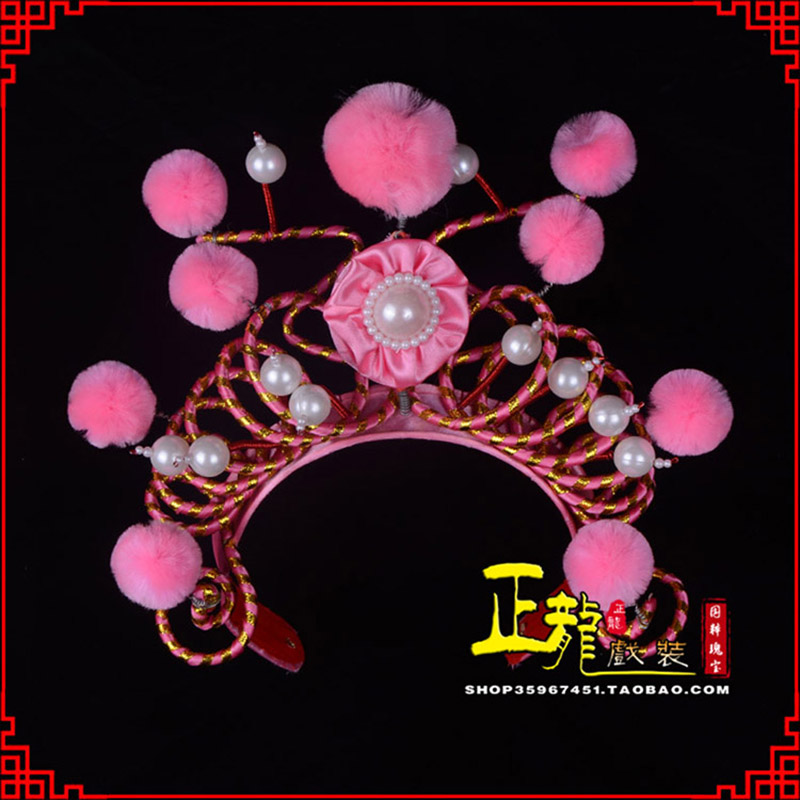 台儿庄穆桂英花木兰盔帽 女兵额子