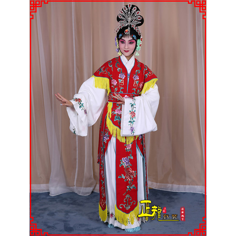 台儿庄戏曲服装舞台演出红娘装