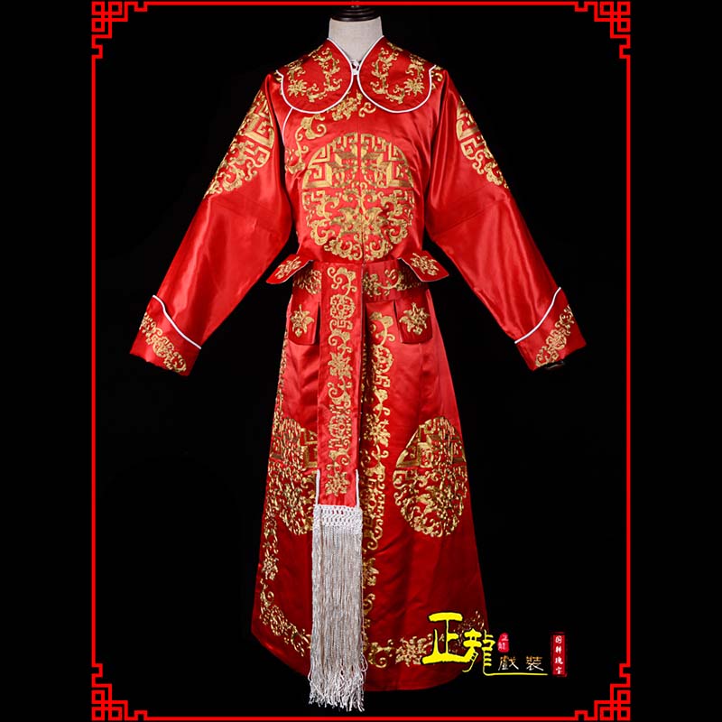 台儿庄武生戏服戏曲打衣箭蟒